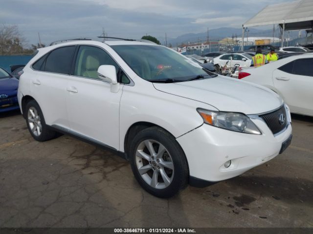 lexus rx 350 2010 2t2zk1ba5ac032541