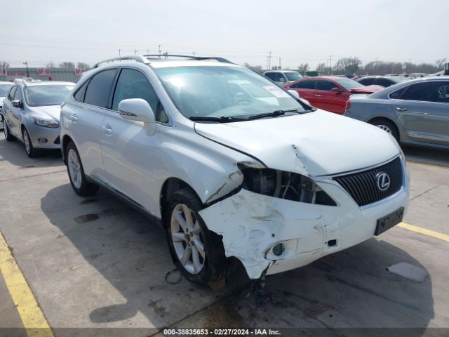 lexus rx 350 2010 2t2zk1ba5ac033186