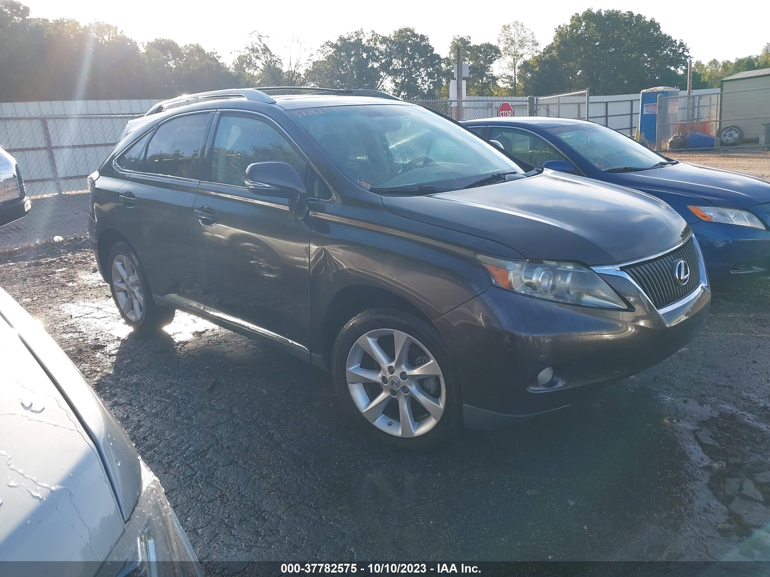 lexus rx 2010 2t2zk1ba6ac035092