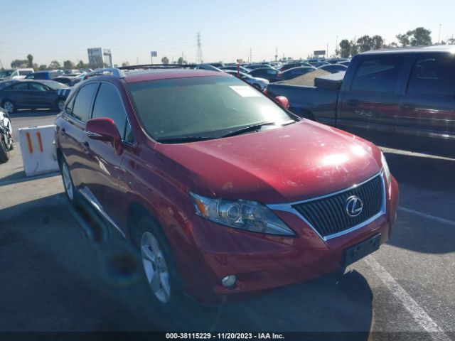 lexus rx 350 2011 2t2zk1ba7bc058902