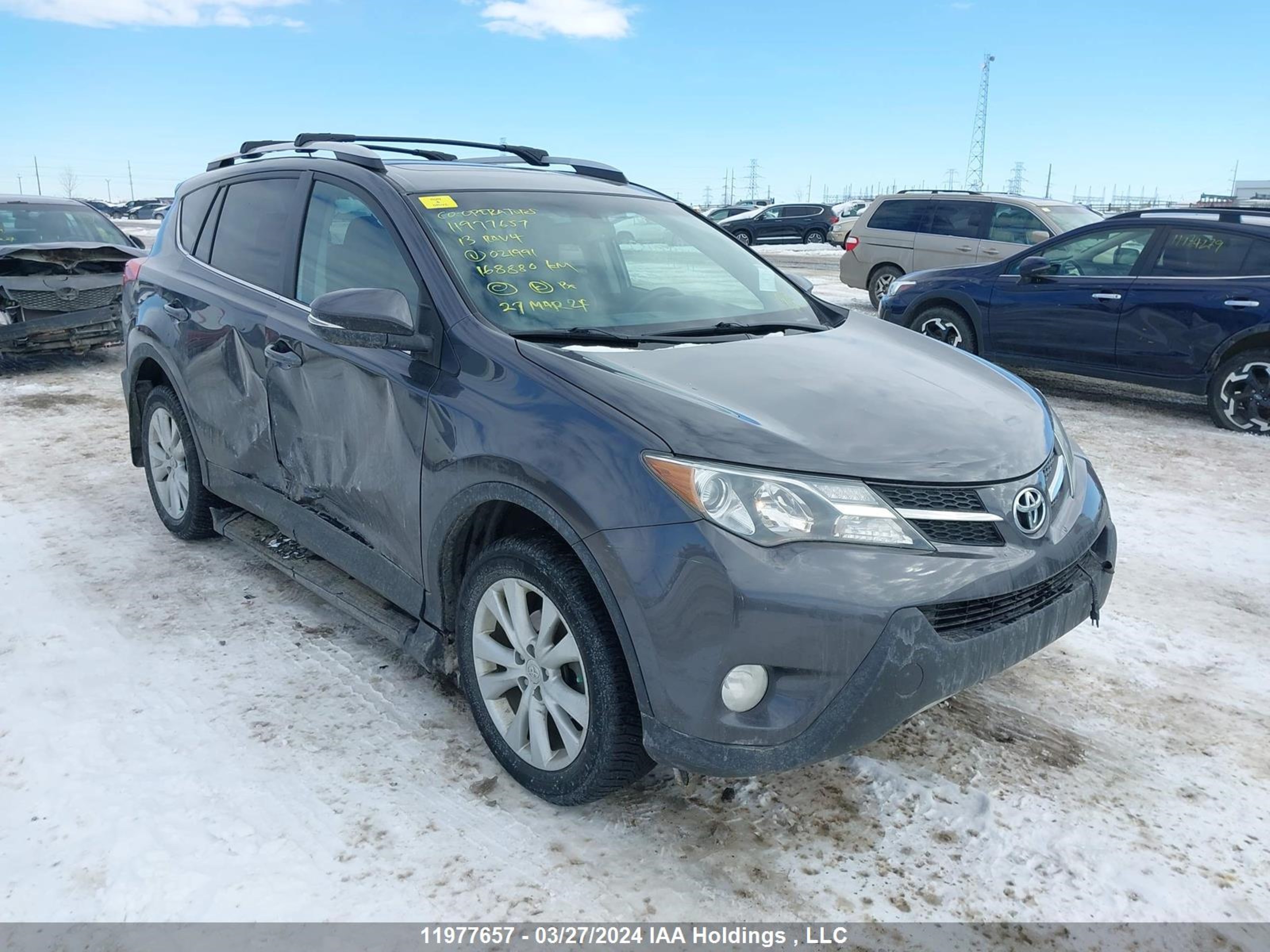 toyota rav 4 2013 2t3dfrev0dw021991