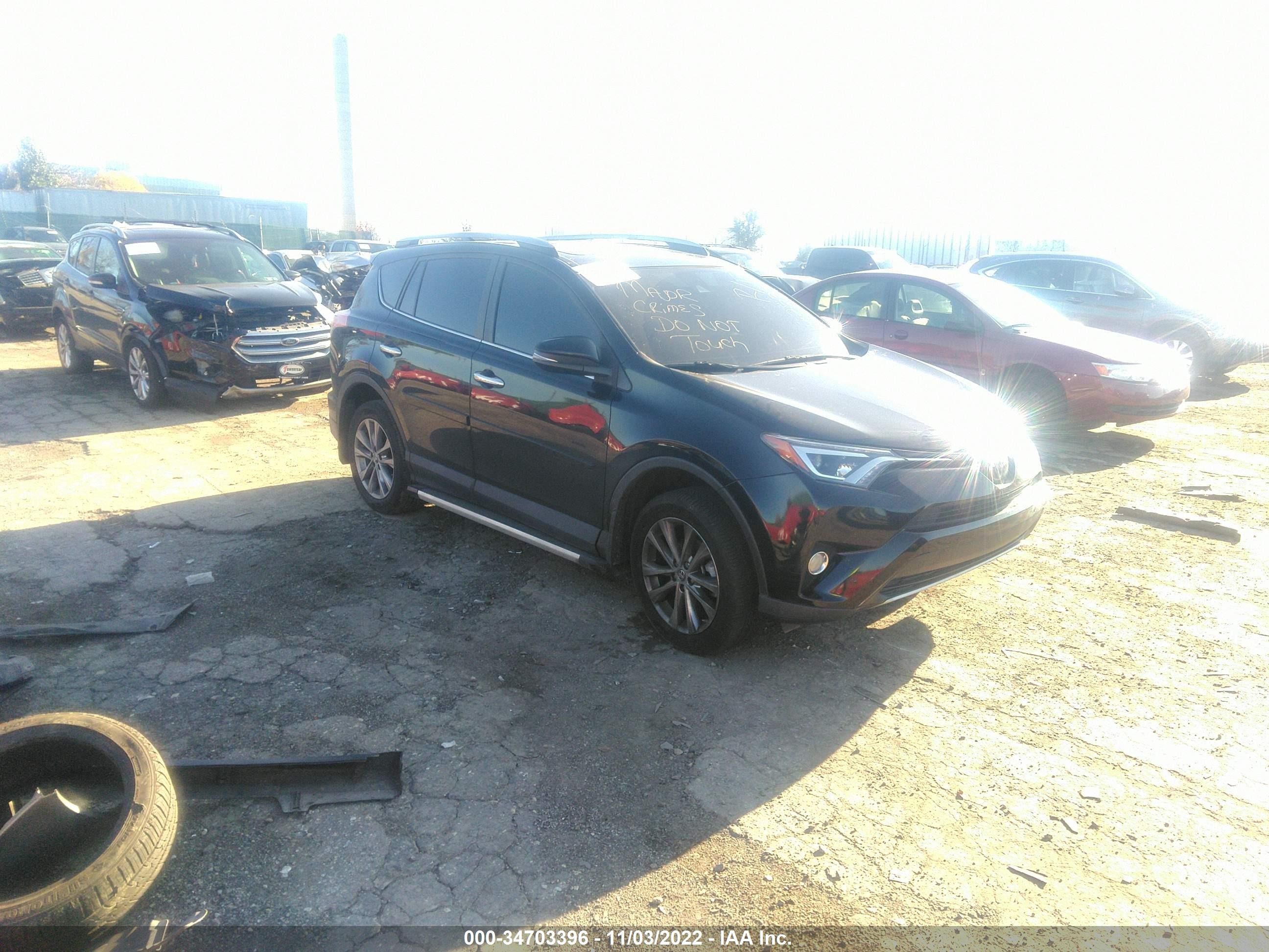 toyota rav 4 2017 2t3dfrev5hw552111