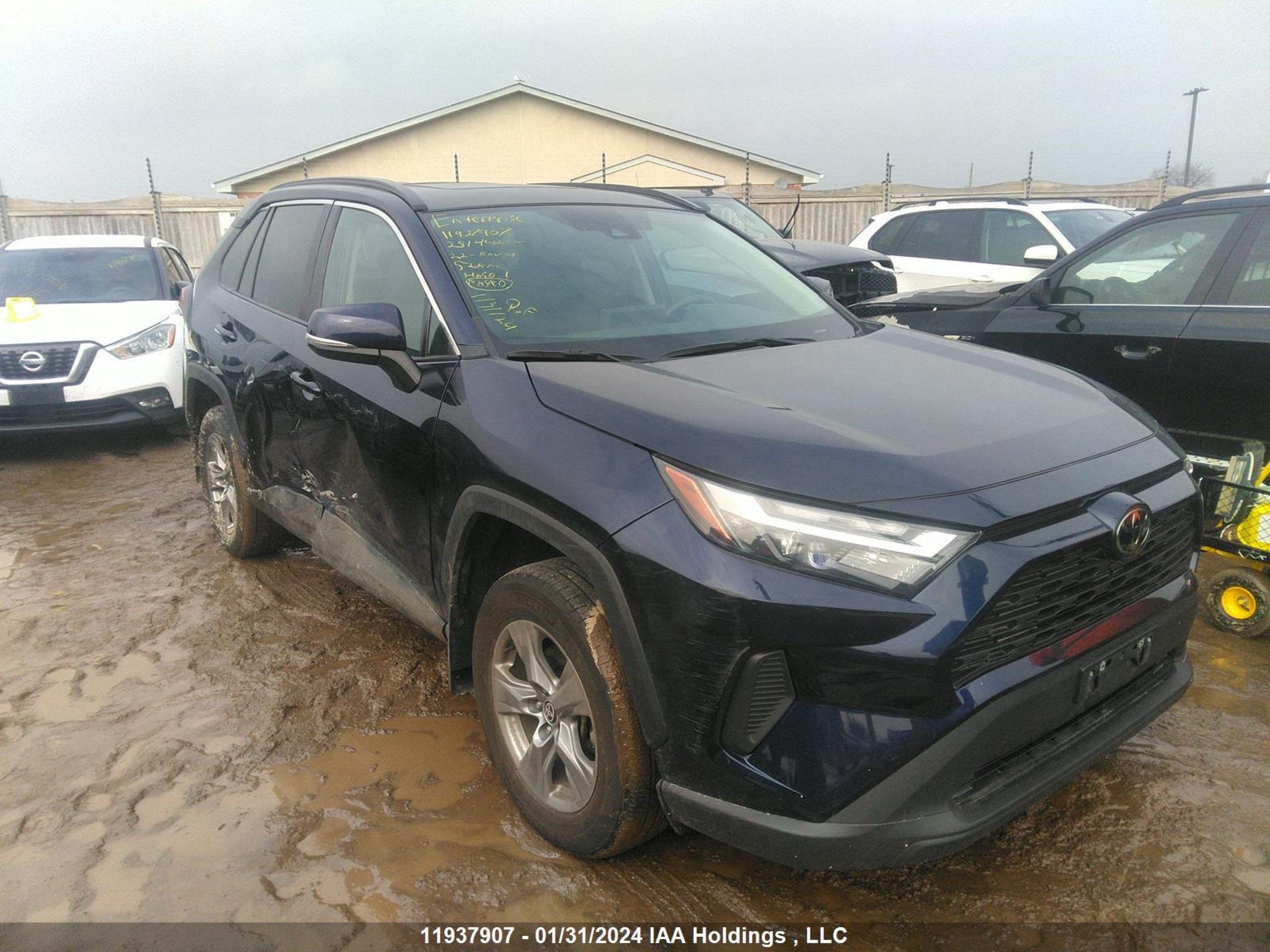 toyota rav 4 2022 2t3r1rfv0nw281442