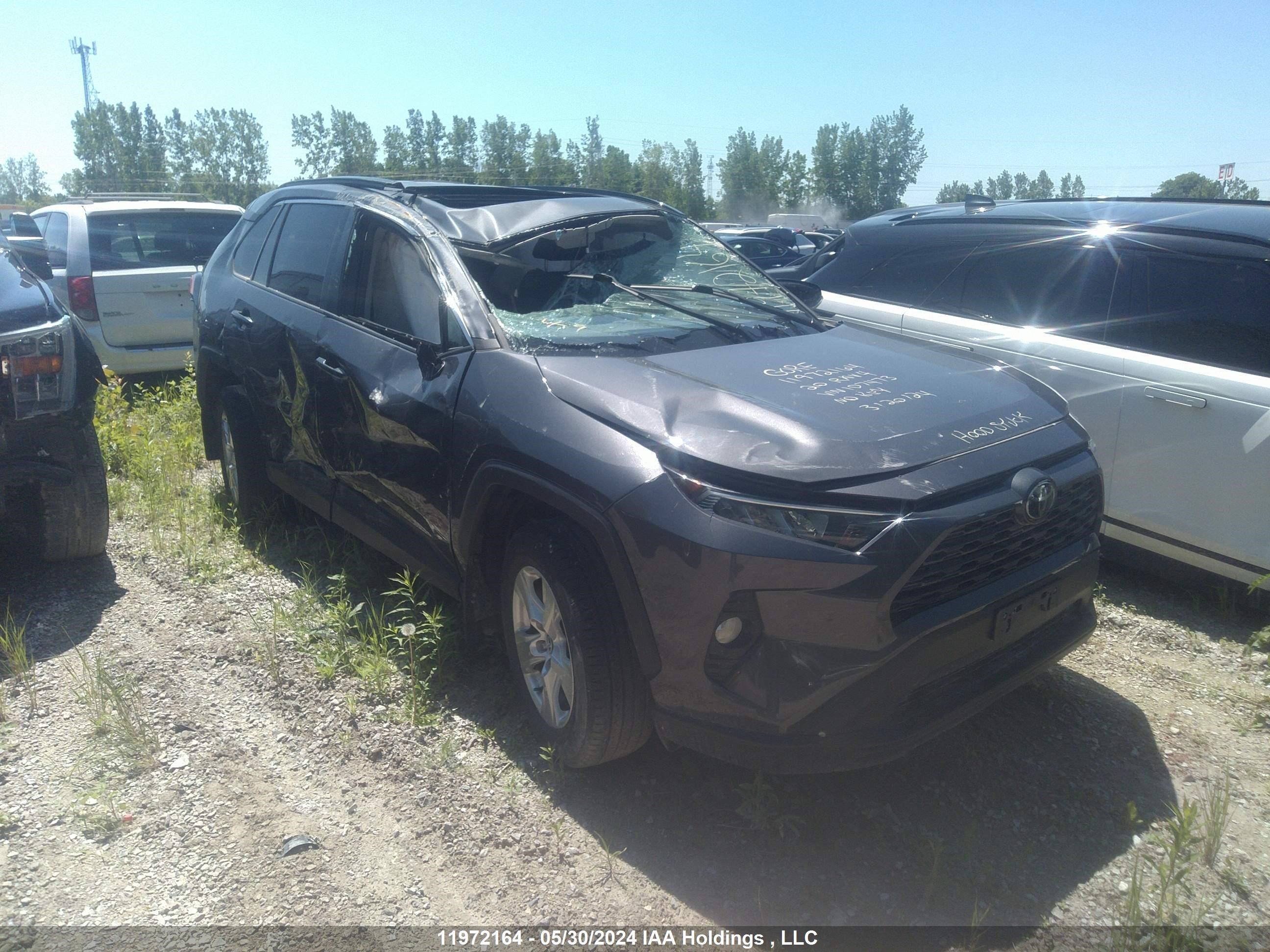 toyota rav 4 2020 2t3r1rfv1lw107473