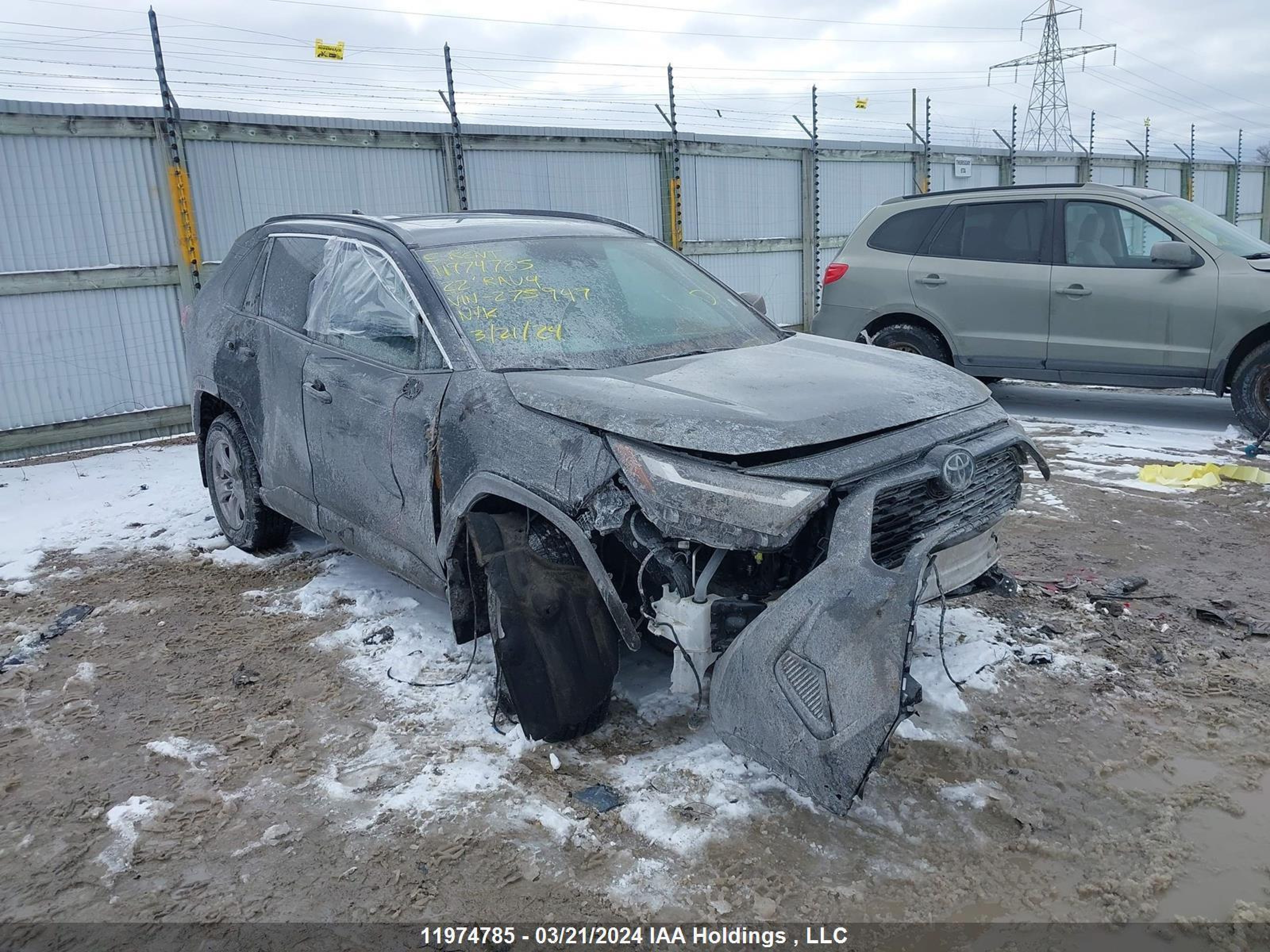 toyota rav 4 2022 2t3r1rfv2nc275949