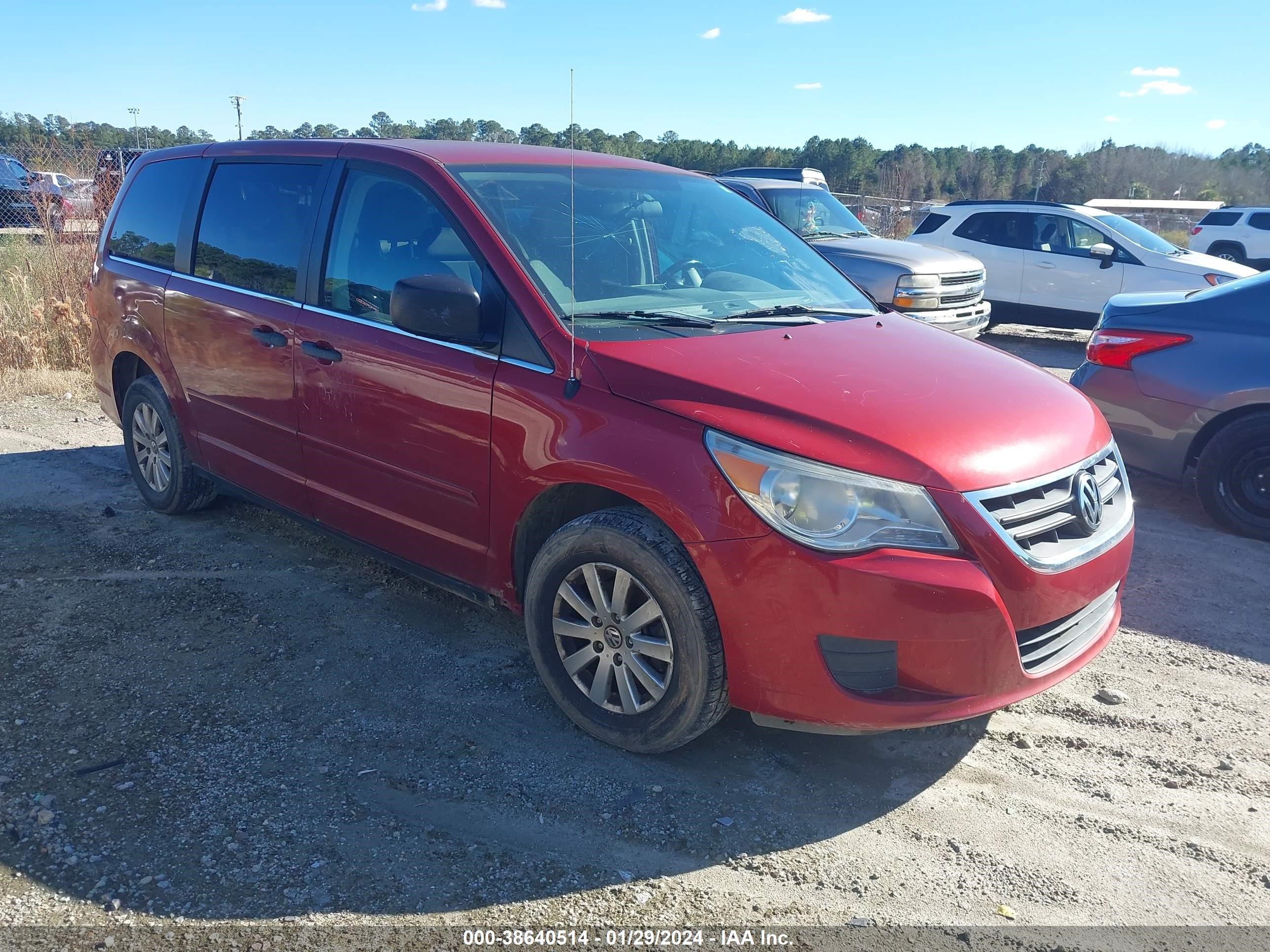 volkswagen routan 2009 2v8hw44199r594963