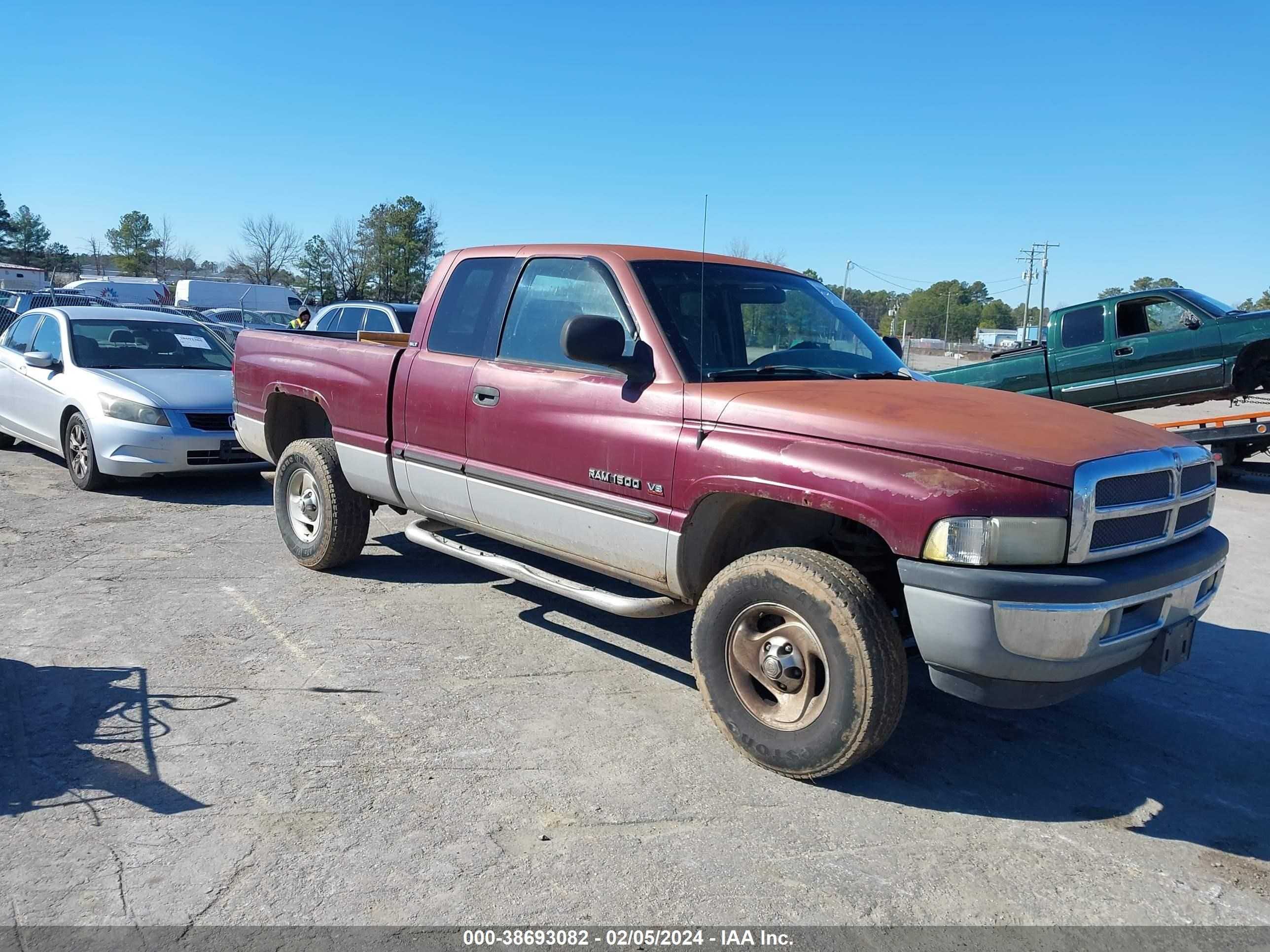 dodge ram 2001 3b7hf13z41m243407