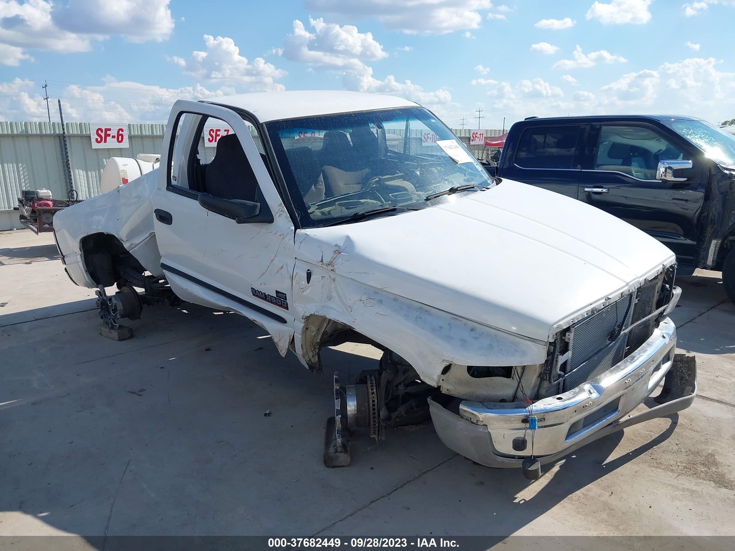 dodge ram 2002 3b7kc26672m306071