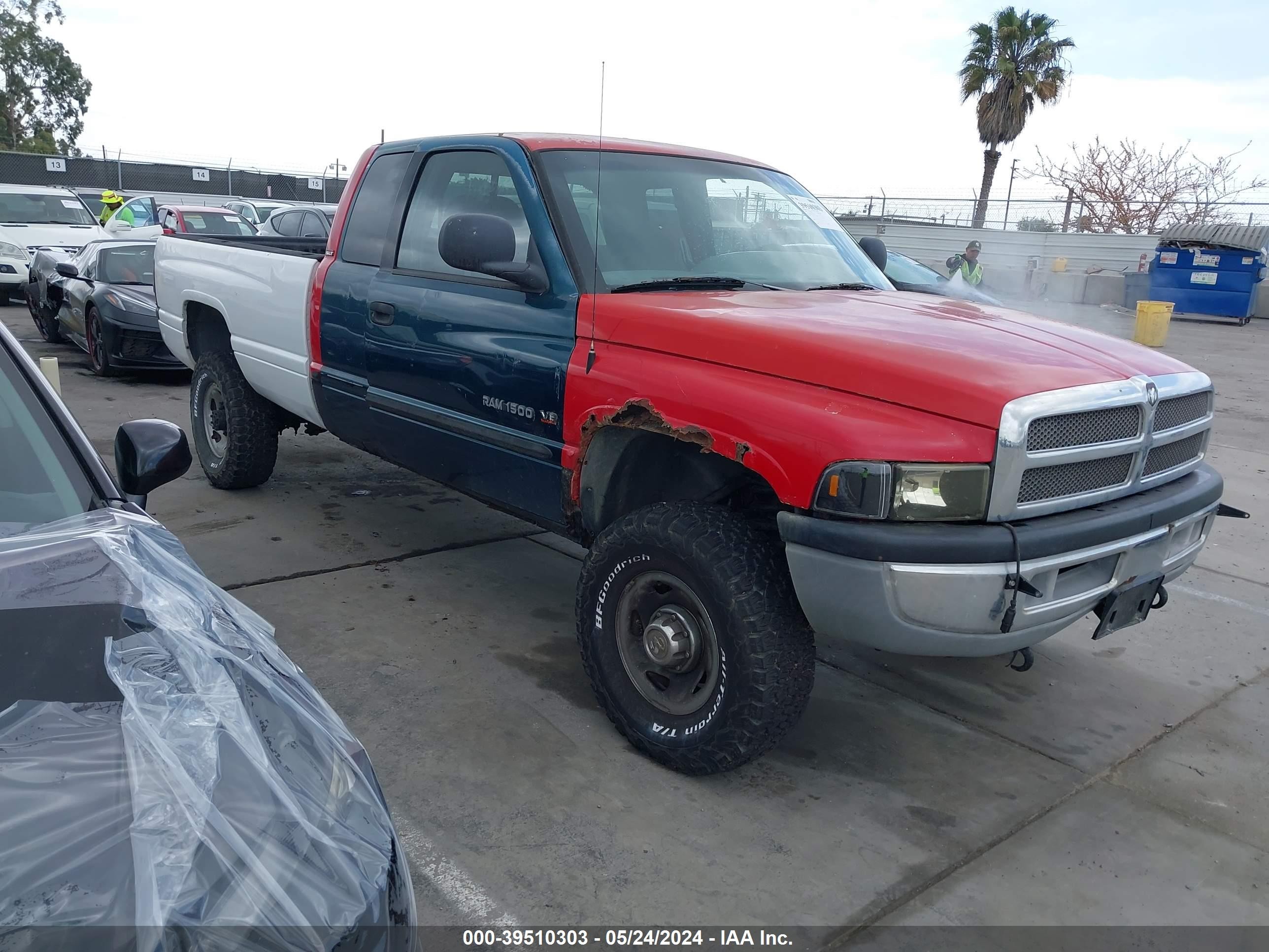 dodge ram 1999 3b7kf2367xg176505