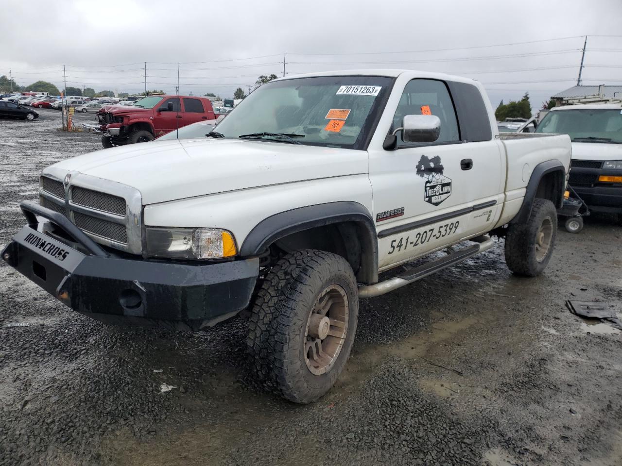 dodge ram 2002 3b7kf236x2m260943