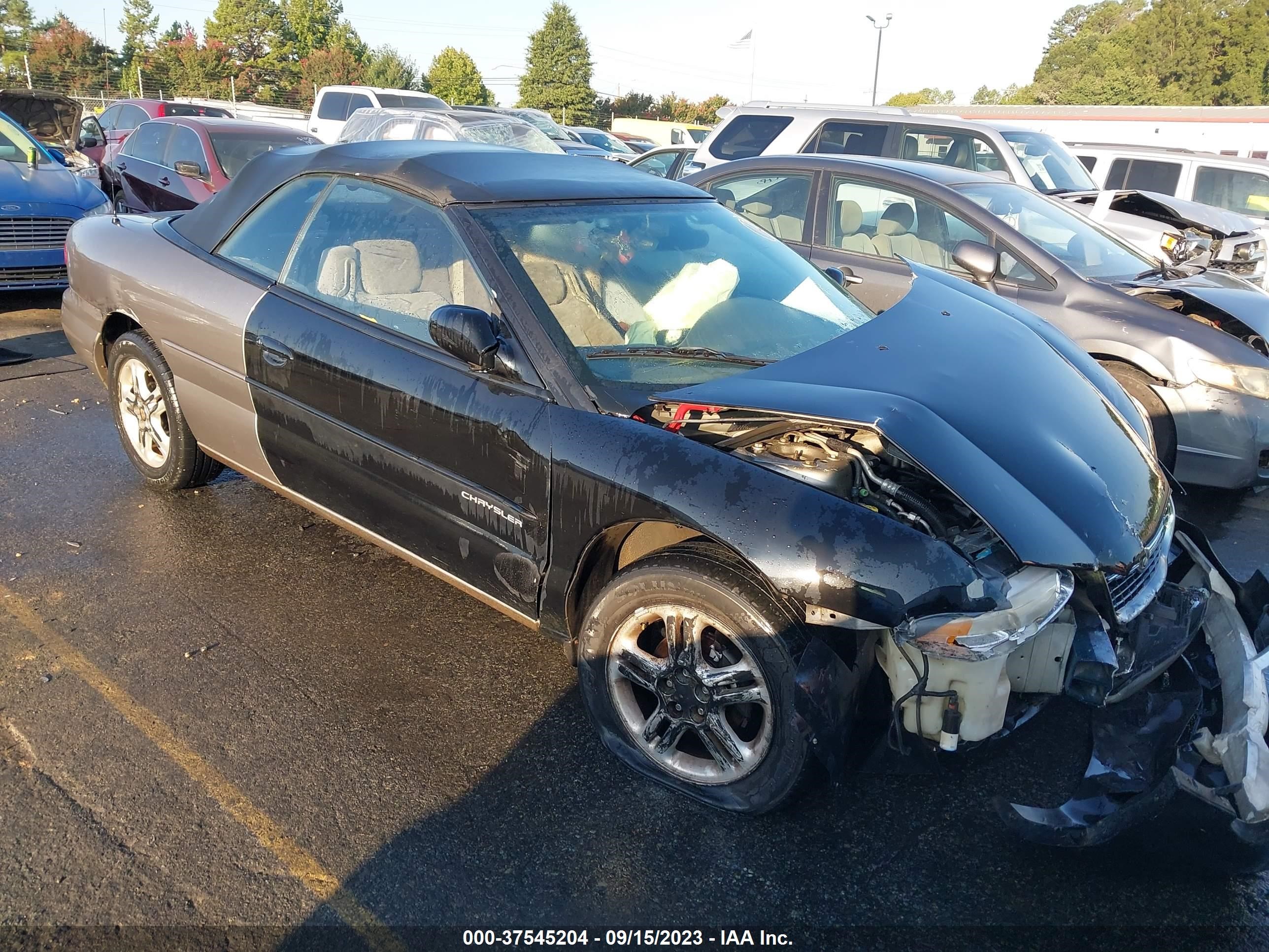 chrysler sebring 1999 3c3el45h5xt612134