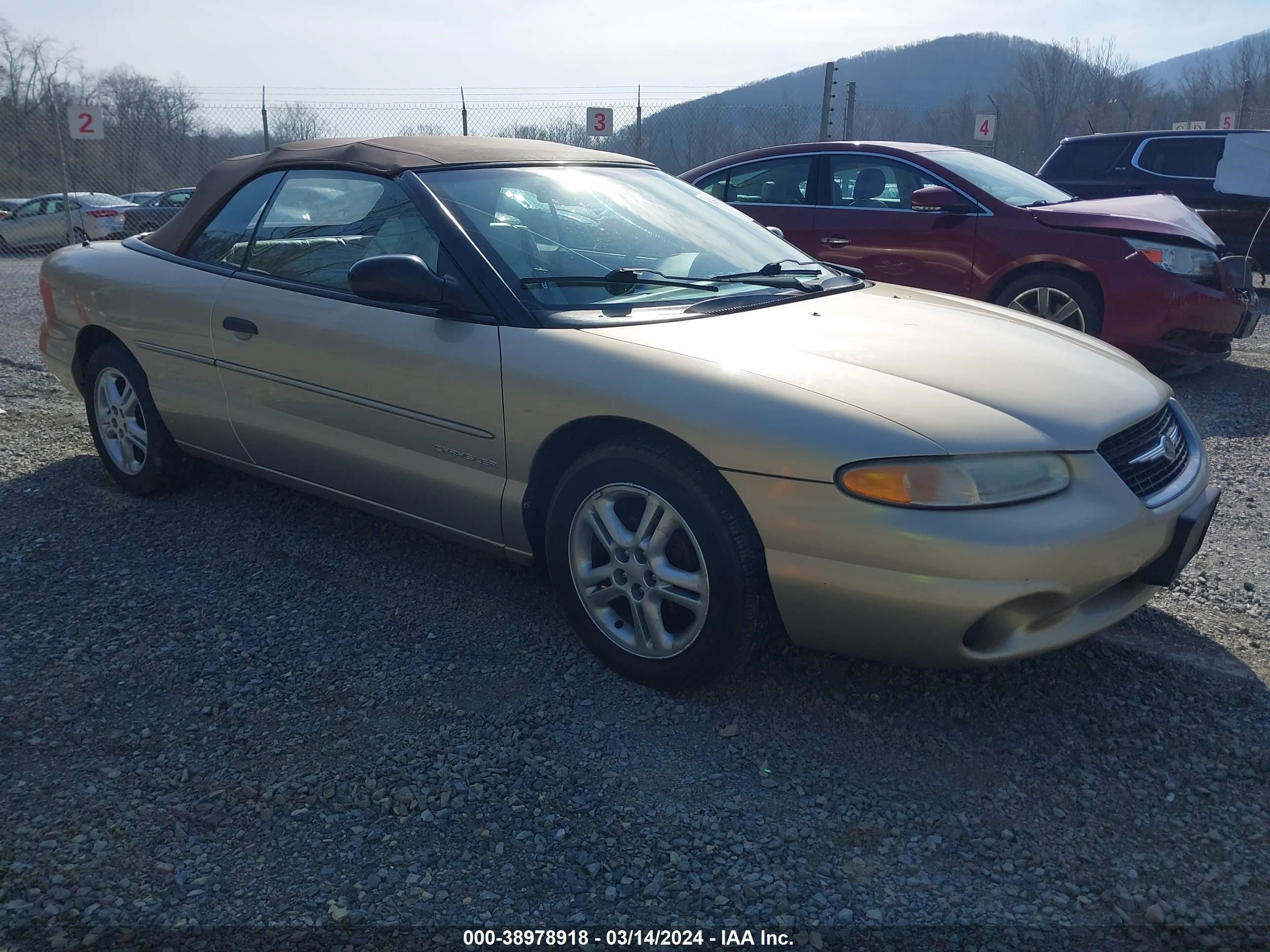 chrysler sebring 1999 3c3el45h8xt589853