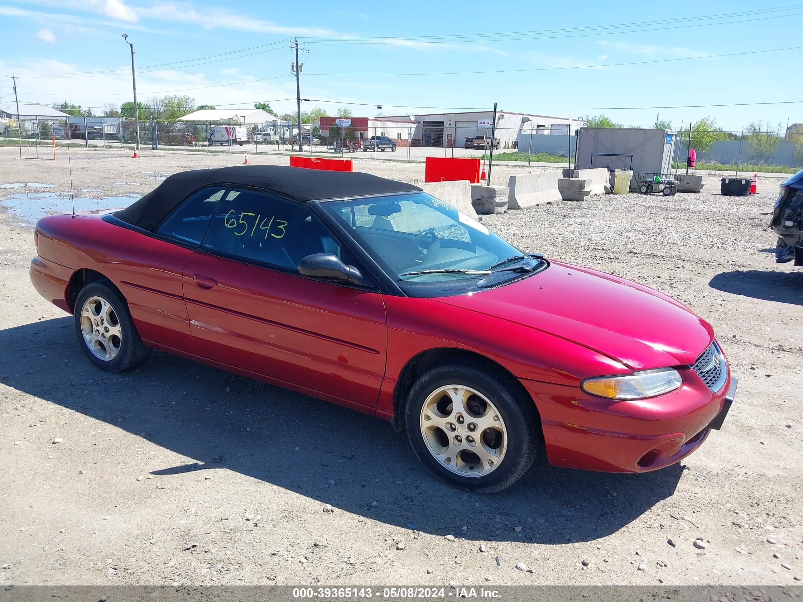 chrysler sebring 2000 3c3el55h7yt236141