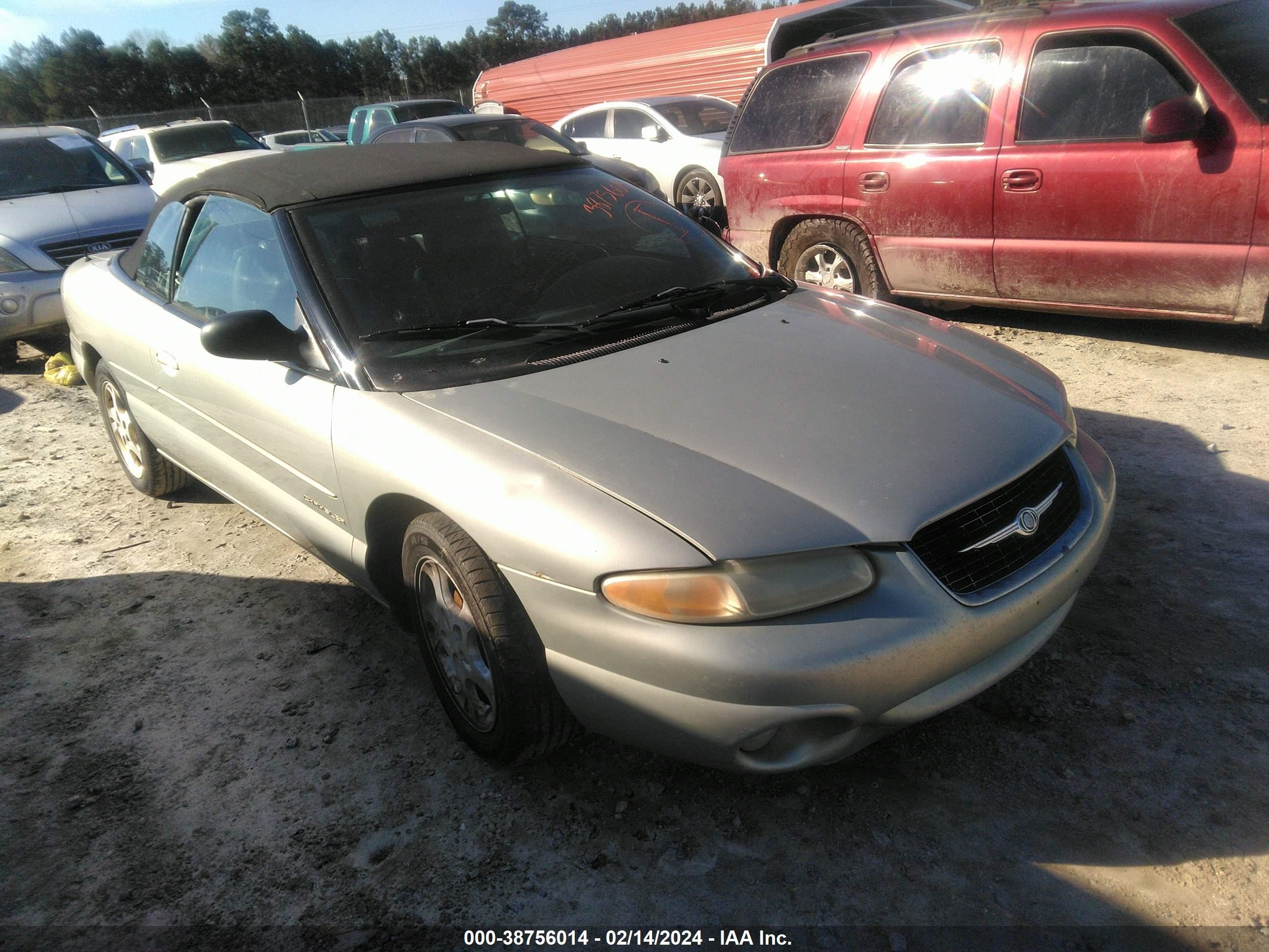 chrysler sebring 2000 3c3el55hxyt225019