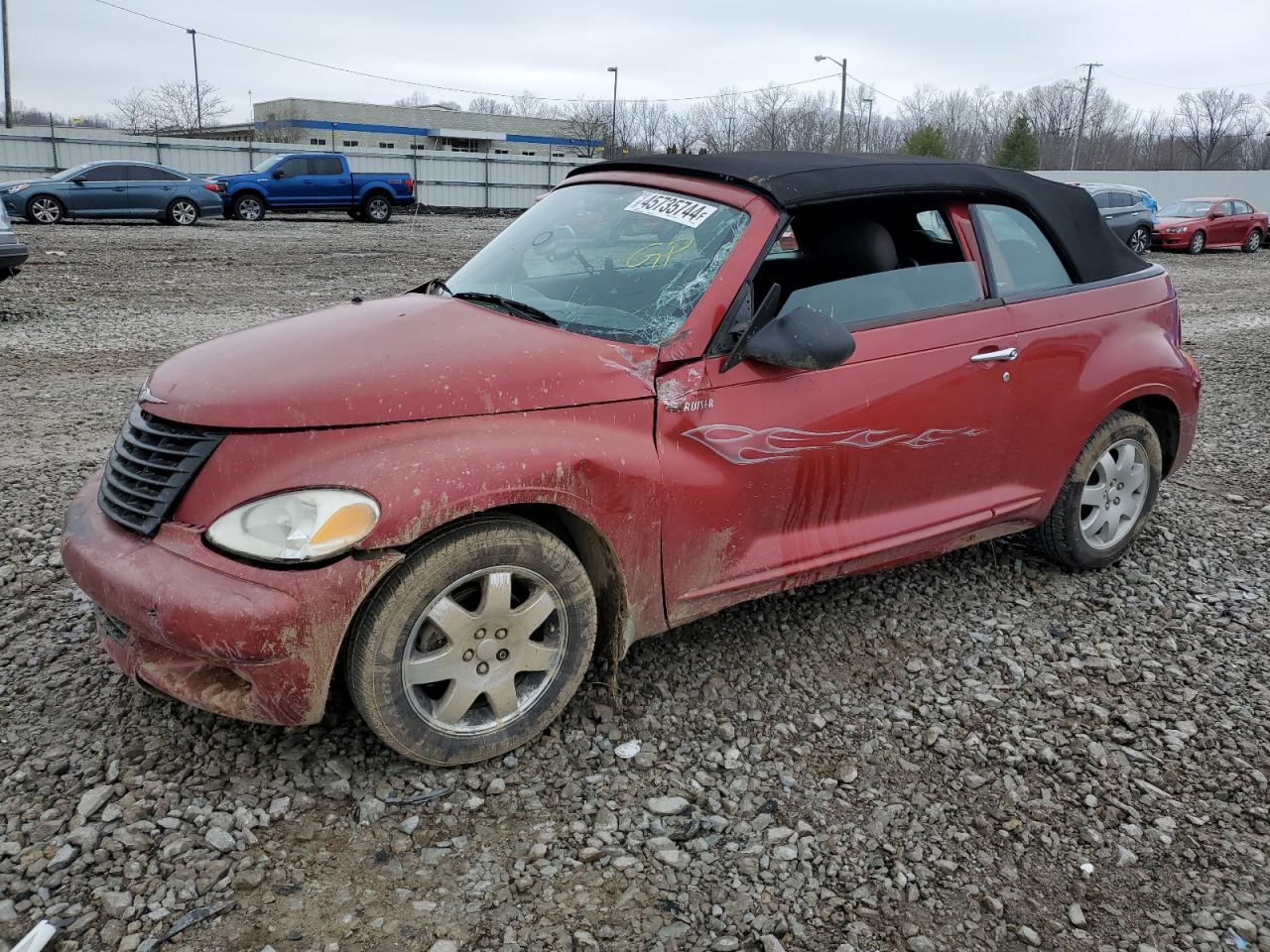 chrysler pt cruiser 2005 3c3ey55e15t594712