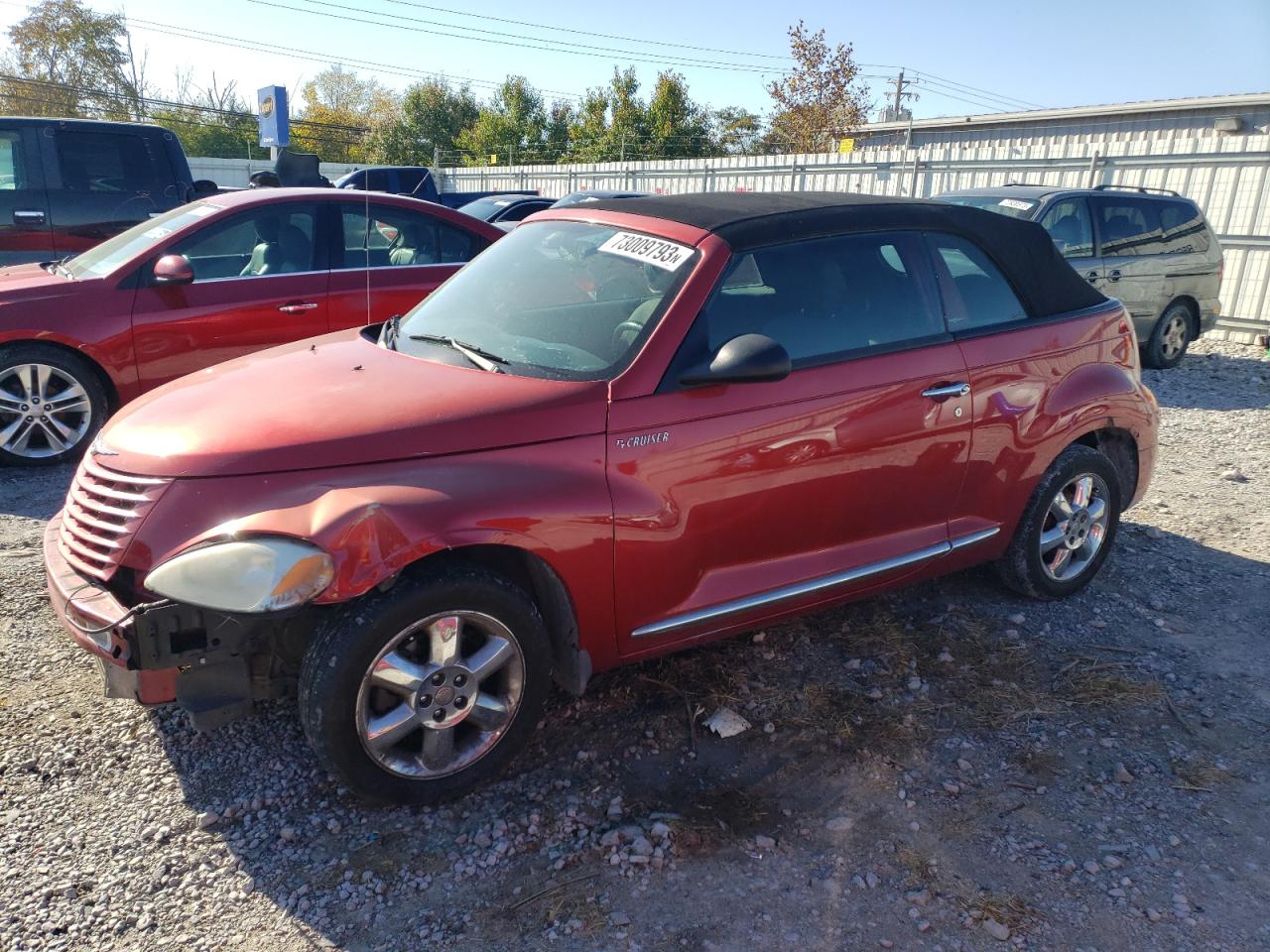 chrysler pt cruiser 2005 3c3ey55e85t286209