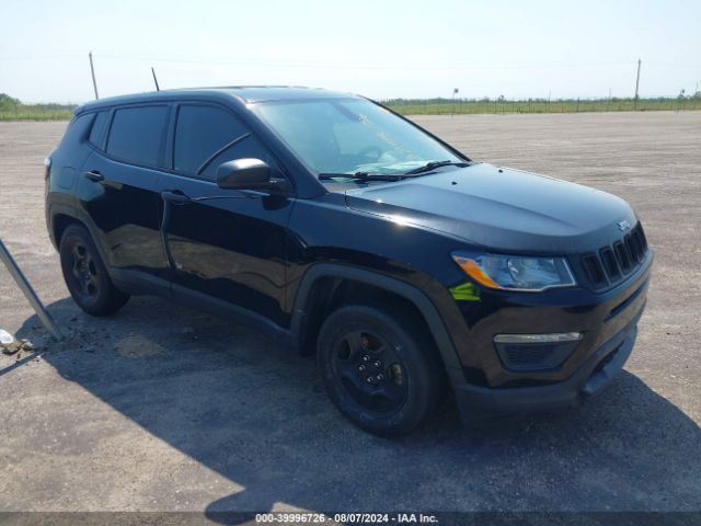 jeep compass 2018 3c4njcab0jt339480