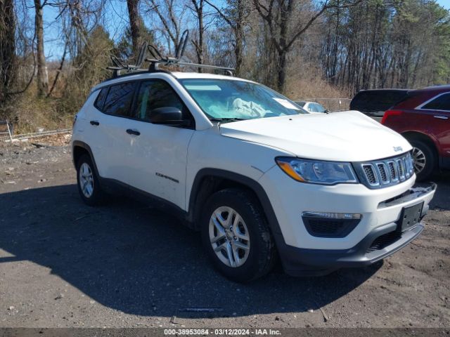 jeep compass 2018 3c4njcab0jt494255