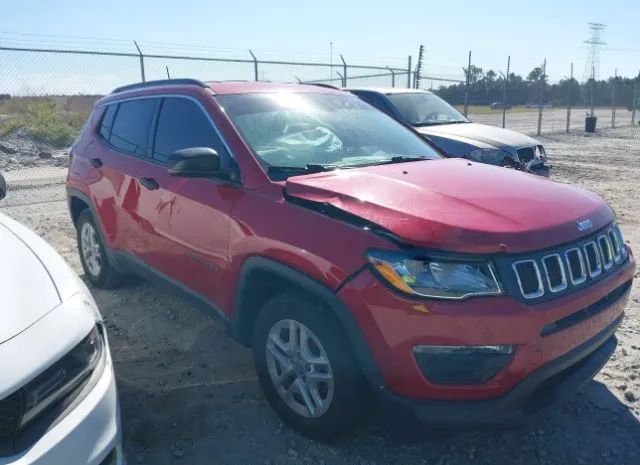 jeep compass 2019 3c4njcab0kt618641