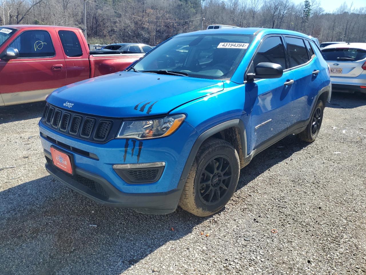 jeep compass 2018 3c4njcab1jt489730