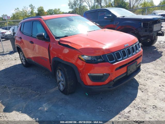 jeep compass 2018 3c4njcab2jt227232