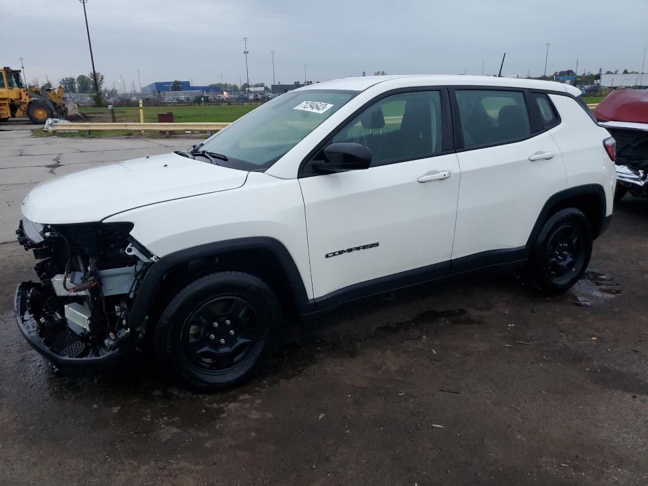 jeep compass 2018 3c4njcab2jt374795