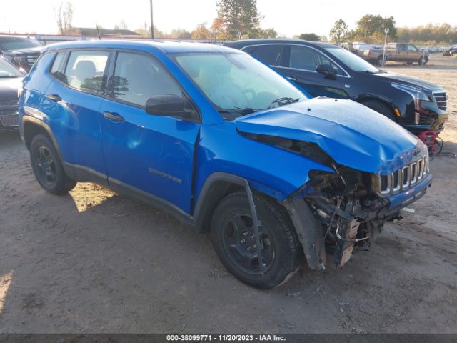 jeep compass 2019 3c4njcab2kt638809