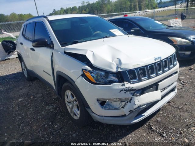 jeep compass 2019 3c4njcab3kt614146