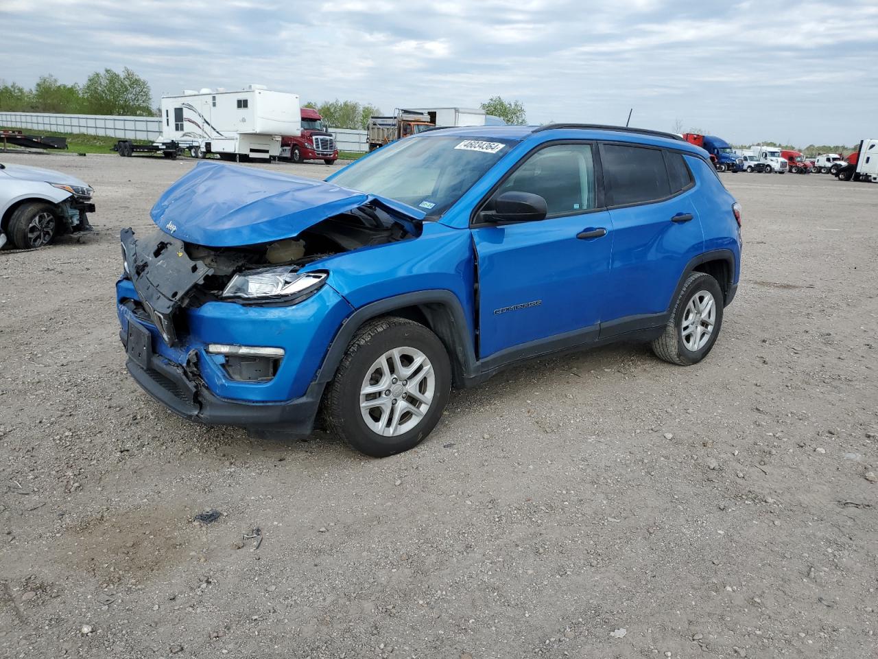 jeep compass 2017 3c4njcab4ht668354