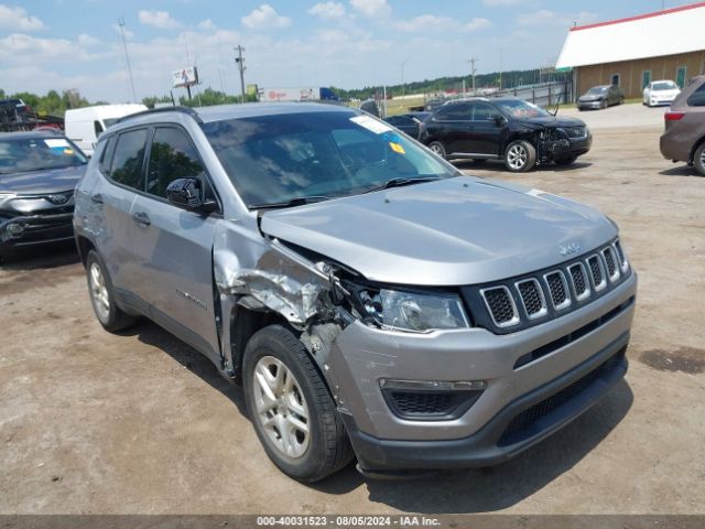 jeep compass 2018 3c4njcab4jt461971