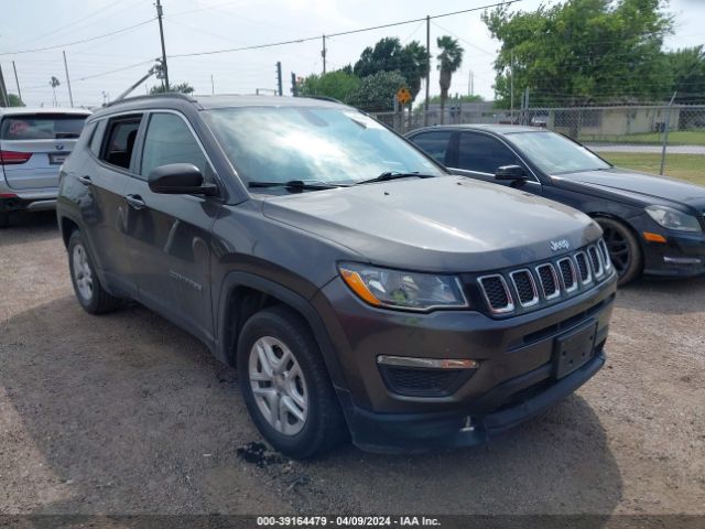 jeep compass 2019 3c4njcab4kt677000