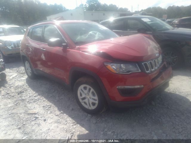 jeep compass 2019 3c4njcab4kt727247