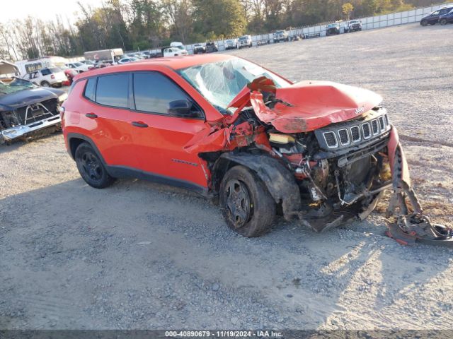 jeep compass 2019 3c4njcab4kt844374