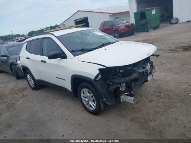 jeep compass 2018 3c4njcab5jt495420