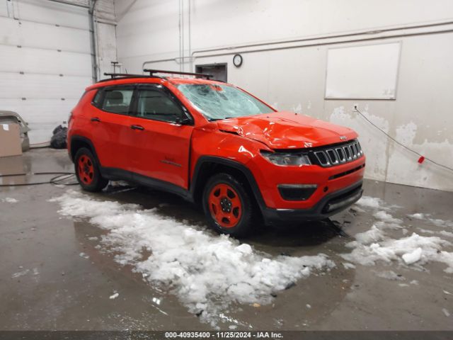 jeep compass 2018 3c4njcab6jt125612