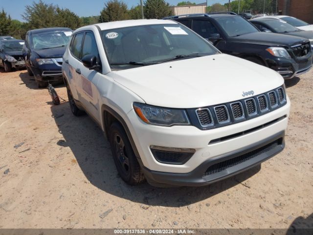 jeep compass 2018 3c4njcab6jt151708