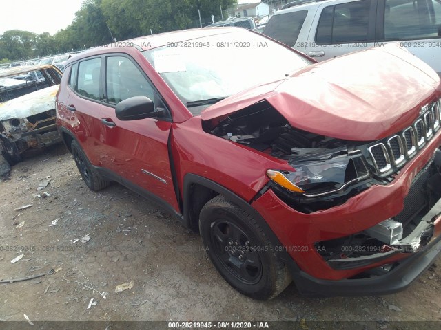 jeep compass 2018 3c4njcab6jt267488