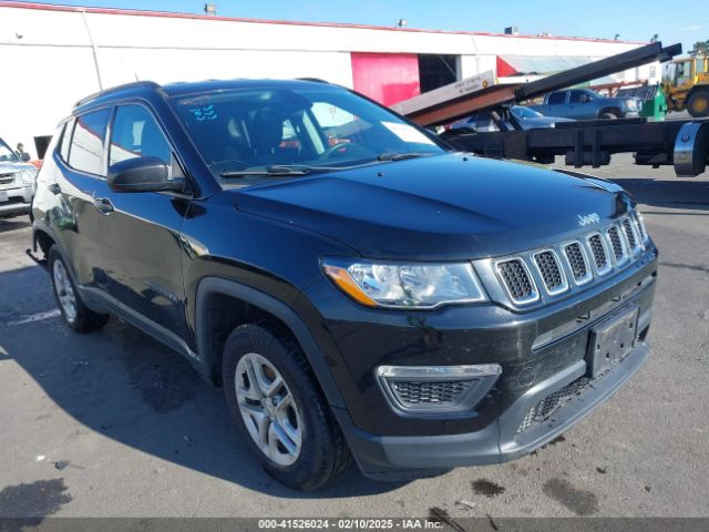 jeep compass 2018 3c4njcab6jt368742