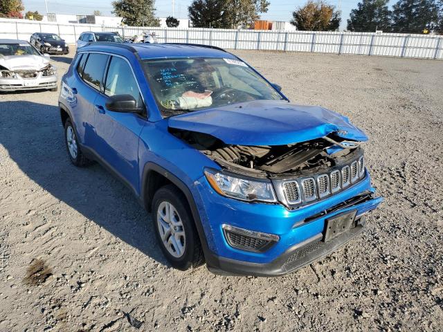 jeep compass sp 2019 3c4njcab6kt615808