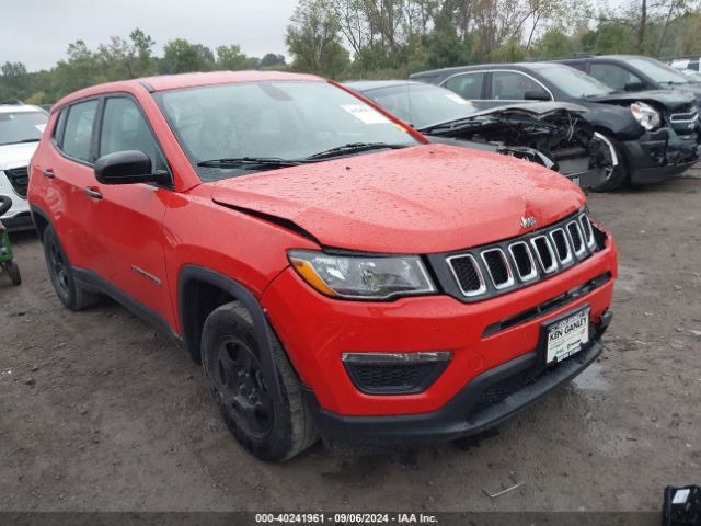 jeep compass 2019 3c4njcab6kt676589