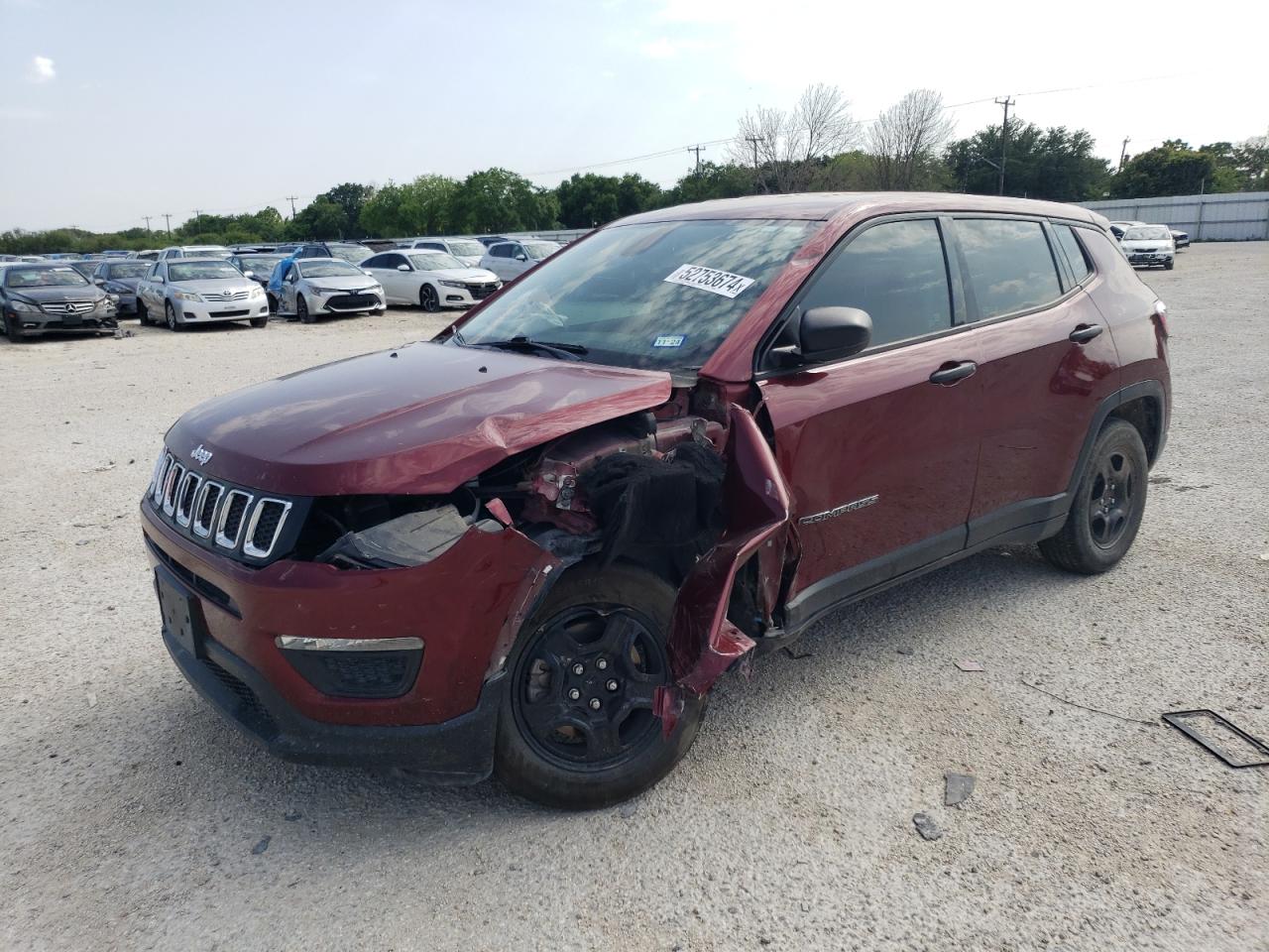 jeep compass 2021 3c4njcab6mt514299