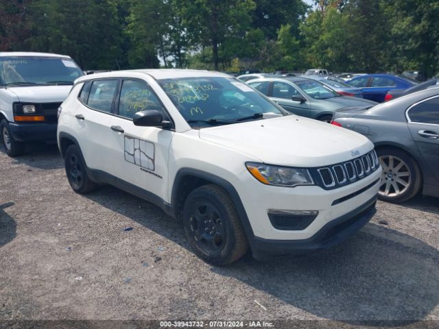 jeep compass 2018 3c4njcab7jt151782