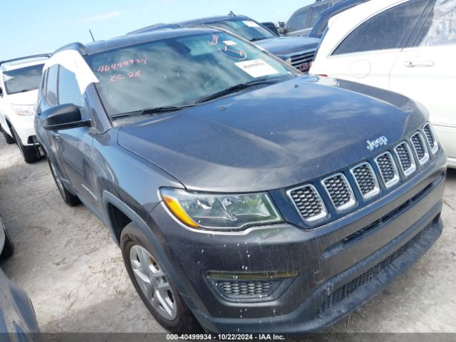 jeep compass 2018 3c4njcab7jt250781