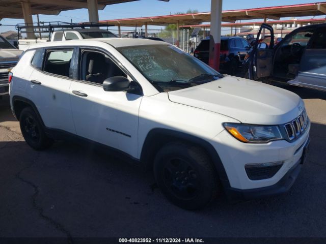 jeep compass 2018 3c4njcab7jt263479