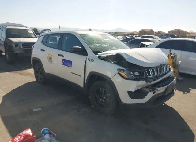 jeep compass 2018 3c4njcab7jt263496