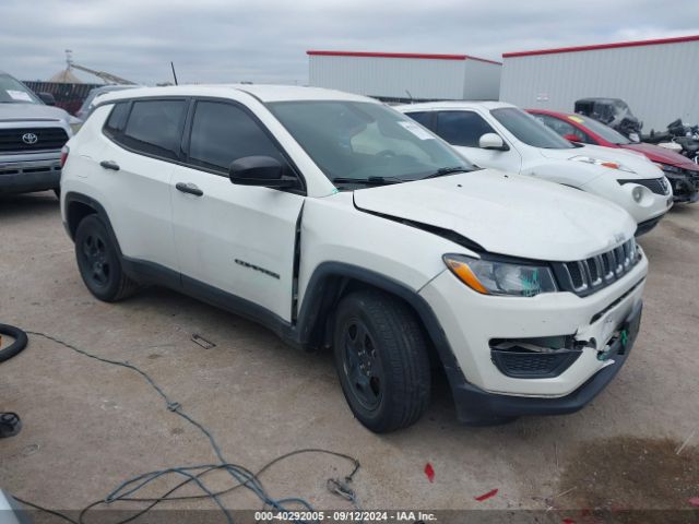 jeep compass 2018 3c4njcab7jt318819