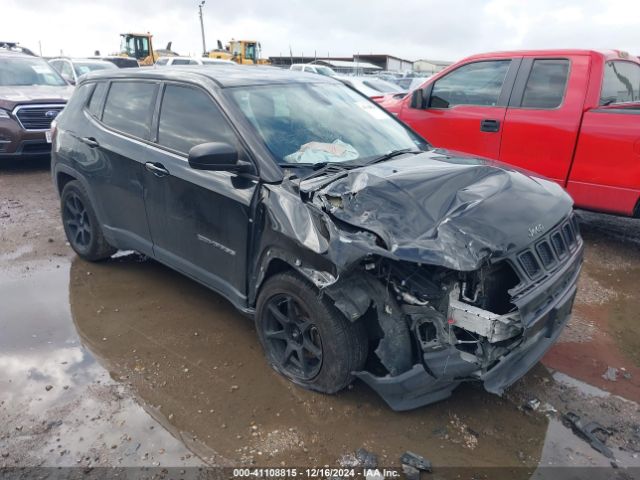 jeep compass 2018 3c4njcab7jt335314