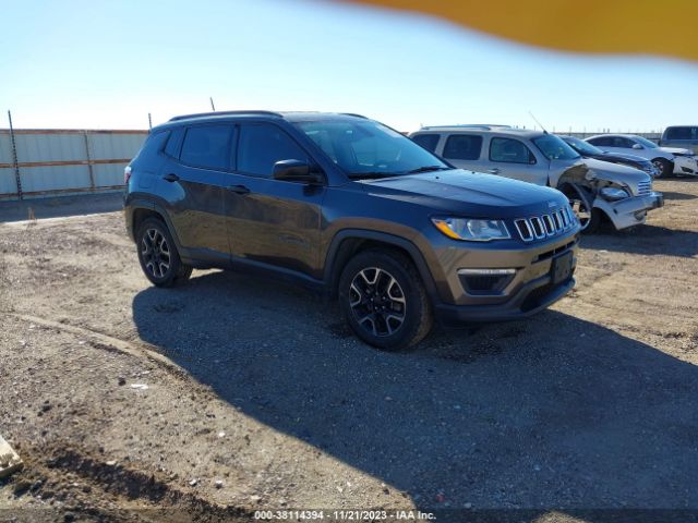 jeep compass 2018 3c4njcab7jt438880