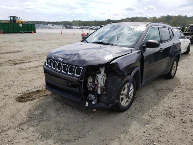 jeep compass 2019 3c4njcab7kt614084