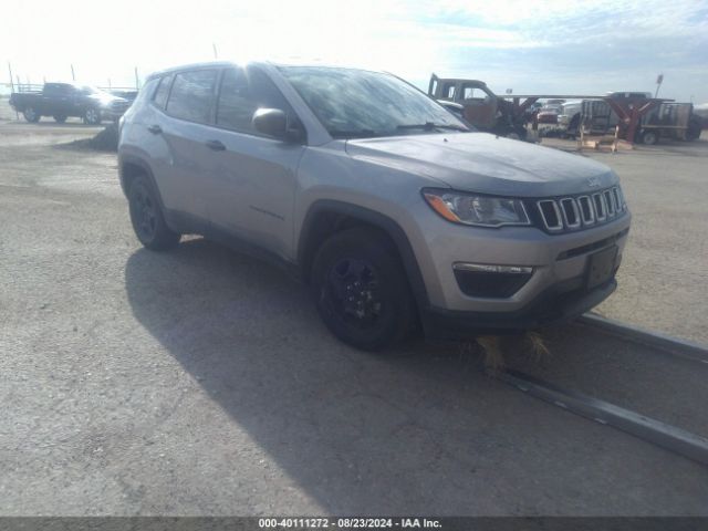 jeep compass 2019 3c4njcab7kt699945